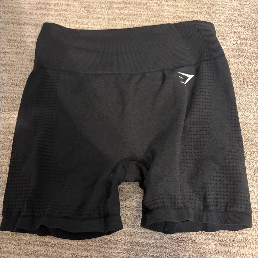 Black gymshark shorts